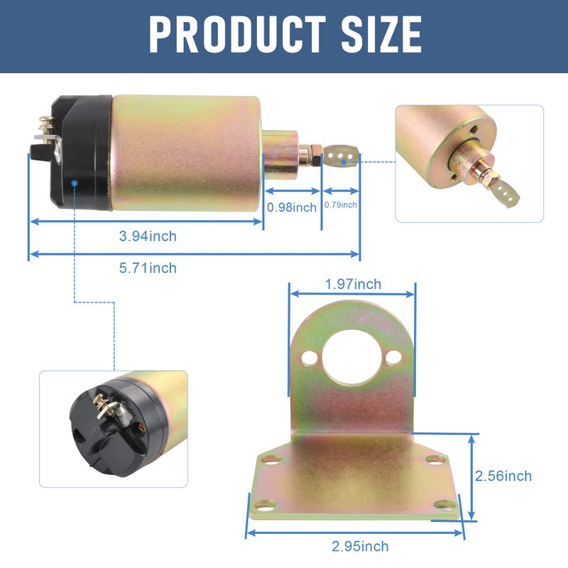 JDMSPEED 60 Pound Shaved Door Handle Trunk Solenoid Popper Kit Street Rod Design to Pop Open The Toughest Doors, Hoods and Trunks 60lb - Image 5